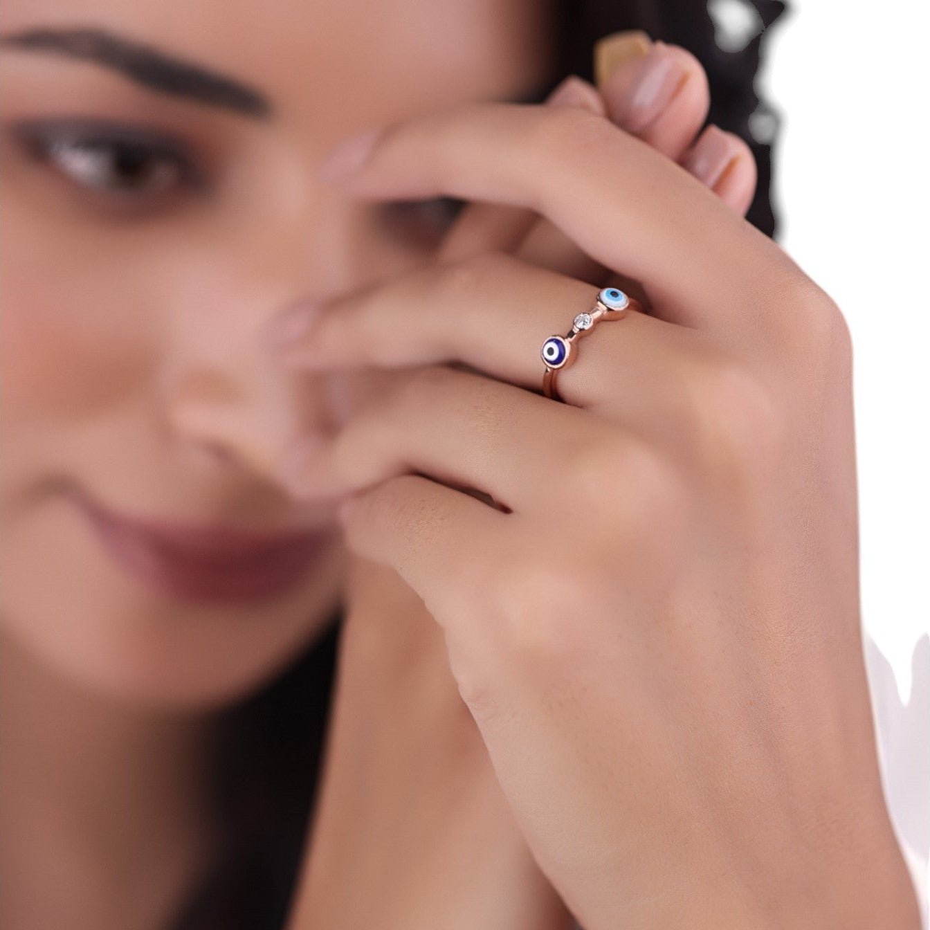 Evil Eye Ring For Women